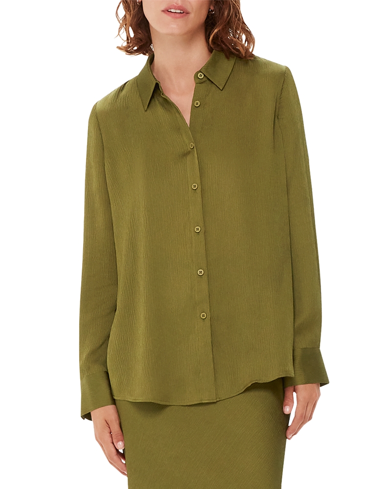 WHISTLES MOLLY SATIN SHIRT
