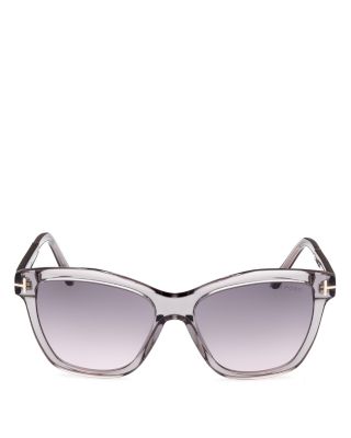Square Plastic Sunglasses, 54mm