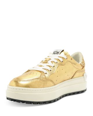 Women's St Bold Almond Toe Glitter Detail Platform Sneakers