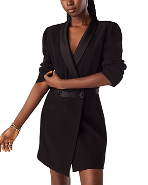 Ba&sh Nevada Jacket Minidress In Black