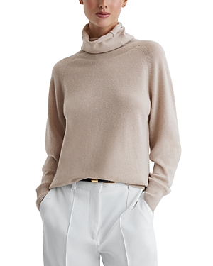 REISS FLORENCE CASHMERE FUNNEL NECK SWEATER
