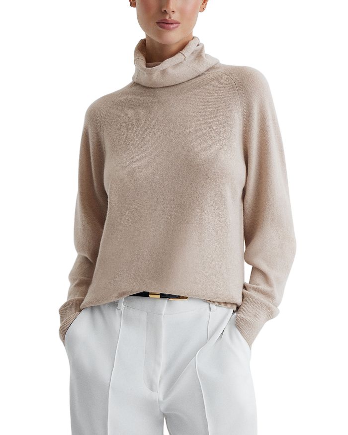 REISS Florence Cashmere Funnel Neck Sweater | Bloomingdale's