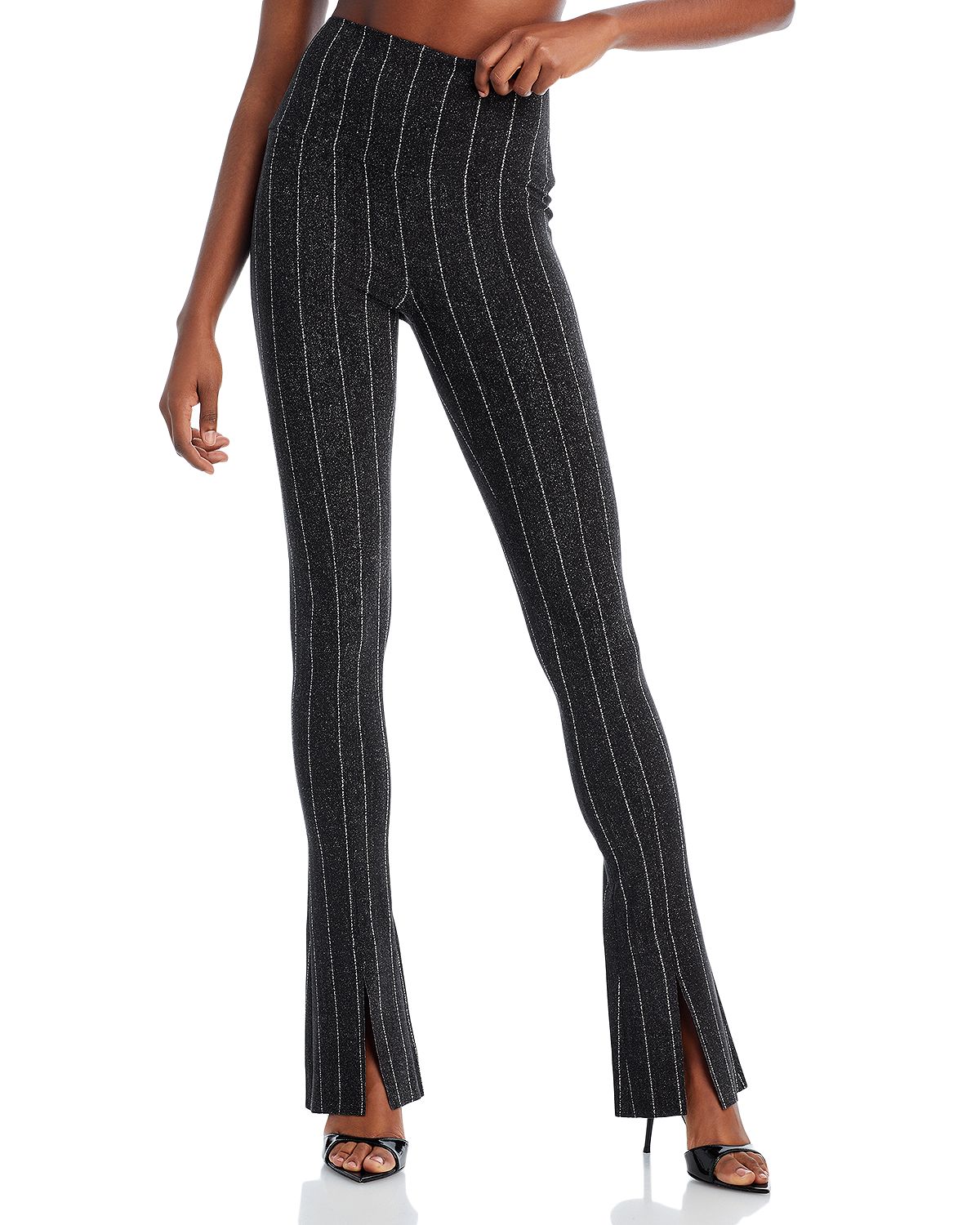 Photo 1 of  Norman Kamali Split Hem Leggings XS