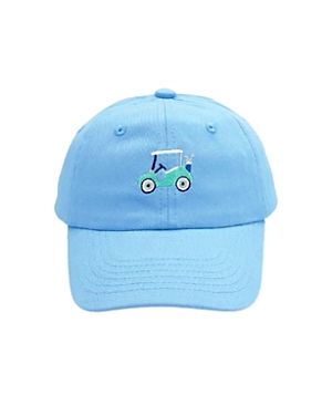 Bits & Bows Boys' Golf Cart Baseball Hat In Blue - Little Kid