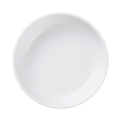 White Fluted 4 Piece Serving Set