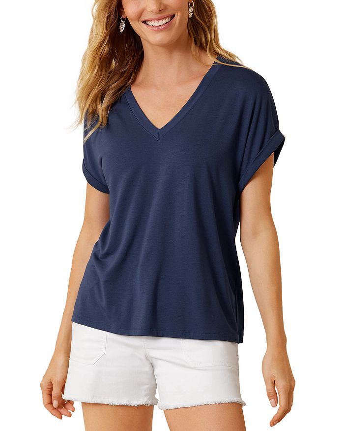Tommy bahama v hotsell neck t shirt