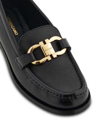 ローファー・オックスフォード SALVATORE FERRAGAMO MARYAN LOAFERS IN SMOOTH LEATHER FERRAGAMO Maryan Leather Lug-Sole Loafers | Saks Fifth Avenue