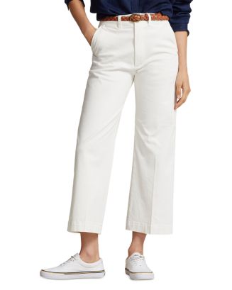 Ralph Lauren Cropped Wide Leg Pants | Bloomingdale's