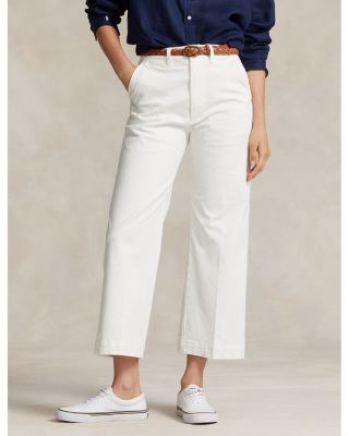 Cropped Wide Leg Pants