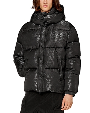 Diesel Rolyfs Quilted Hooded Jacket