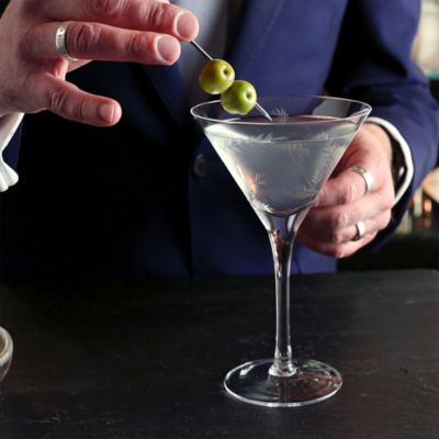 Daisy B Martini Glass