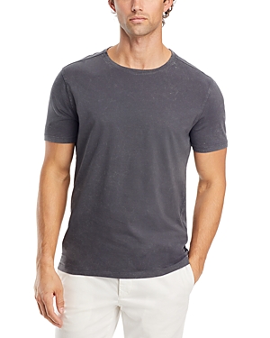 John Varvatos Marble Wash T-shirt In Iron Gray