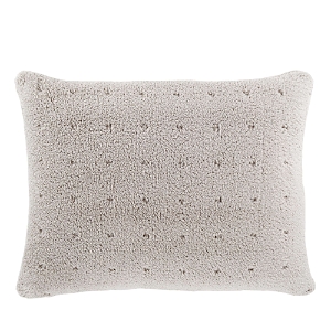 Annie Selke Marshmallow Fleece Sham, Dutch Euro In Grey