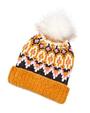 Free People Chalet Fair Isle Pom Beanie