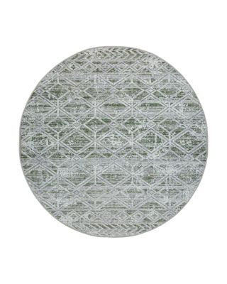 Livigno 1243 Round Area Rug, 7'10" x 7'10"
