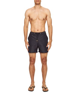 Bulldog Drawstring Swim Trunks