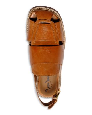 Women's Libby Square Toe Slingback Fisherman Sandals 