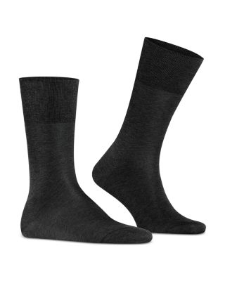 Cotton Blend Fil D'&eacute;cosse Mid Calf Socks