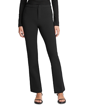 Shop Vince Tapered Leg Trousers In Black