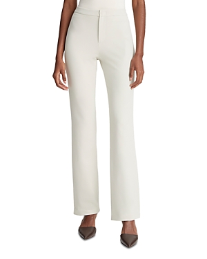Shop Vince Tapered Leg Trousers In Gesso
