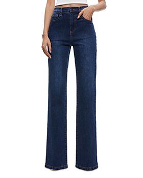 Alice and Olivia - Amazing High Rise Straight Leg Jeans in Lovetrain