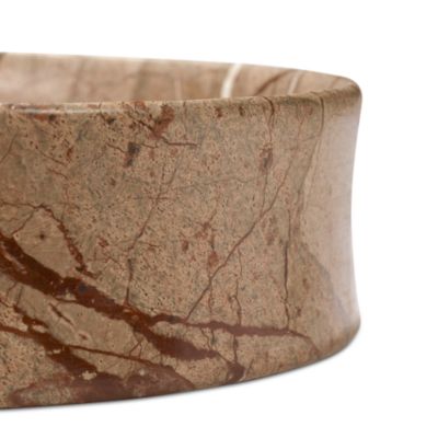 x Kelly Wearstler Dune Brown Marble Small Tray