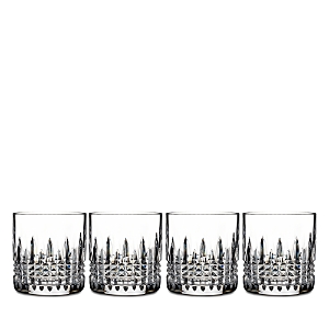Shop Waterford Connoisseur Lismore Diamond Straight Tumbler, Set Of 4 In Clear