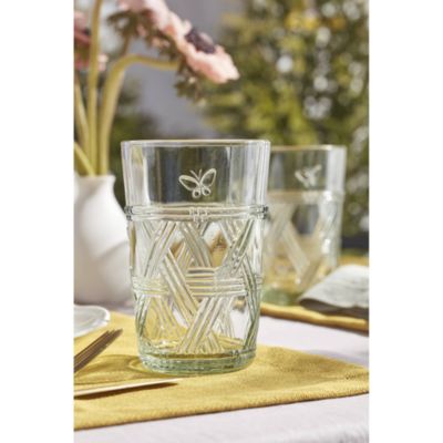 Butterfly Meadow Tall Glass, Set of 4