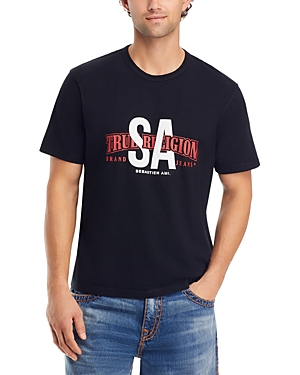 True Religion Short Sleeve Crewneck Logo Graphic Tee