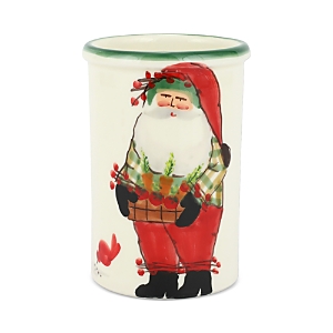Vietri Old St. Nick Utensil Holder In Multi