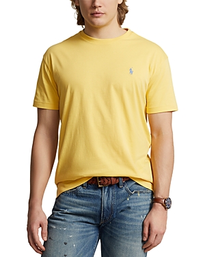 Polo Ralph Lauren Cotton Jersey Classic Fit Tee In Fall Yellow