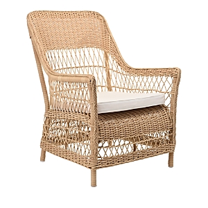 Sika Design Dawn Natural Chair With Snow White Cushion