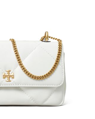 Mini Kira Diamond Quilted Leather Flap Bag