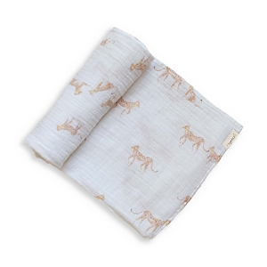 Pehr Follow Me Organic Cotton Swaddle In Cheetah