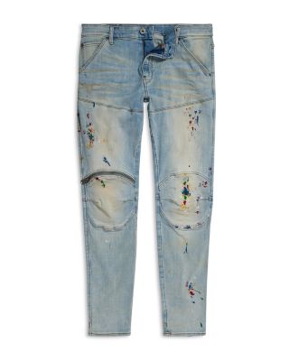 G-STAR RAW Elwood Slim Fit Jeans in Light Aged Paint