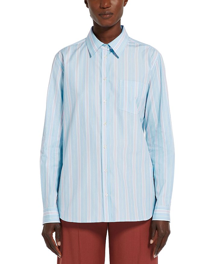 Weekend Max Mara Bahamas Cotton Shirt | Bloomingdale's