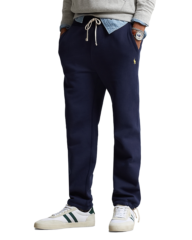 Polo Ralph Lauren Fleece Classic Fit Drawstring Pants In Cruise Navy