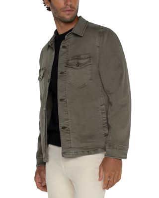 Long Sleeve Flap Pocket Overshirt