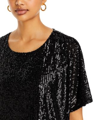 Sequin Caftan Top