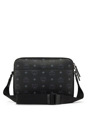 Aren Medium Visetoes Logo Monogram Messenger Bag