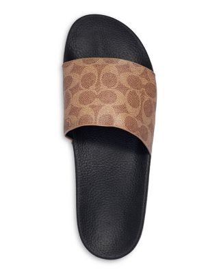 Men's Signature Canvas Pool Slides