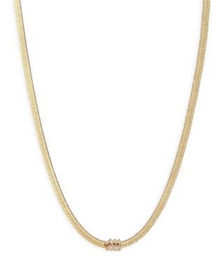 Ettika - Zodiac Herringbone Necklace, 12-17"