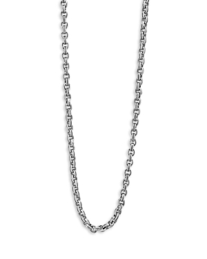 Lagos Men's Sterling Silver Anthem Double Link Caviar Chain Necklace, 20 - 100% Exclusive