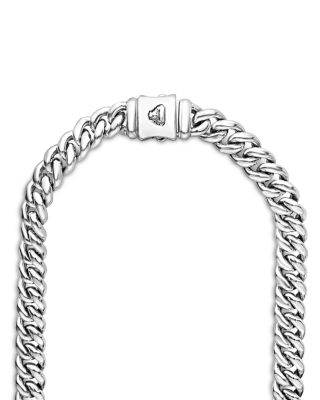 Men's Sterling Silver Anthem Curb Link Chain Necklace, 22" - Exclusive
