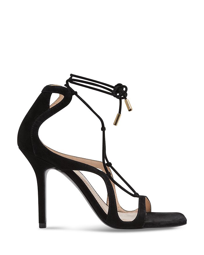 REISS Women's Kate Strappy Lace Up High Heel Sandals | Bloomingdale's