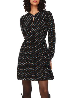 Whistles - Heart Print Mini Dress