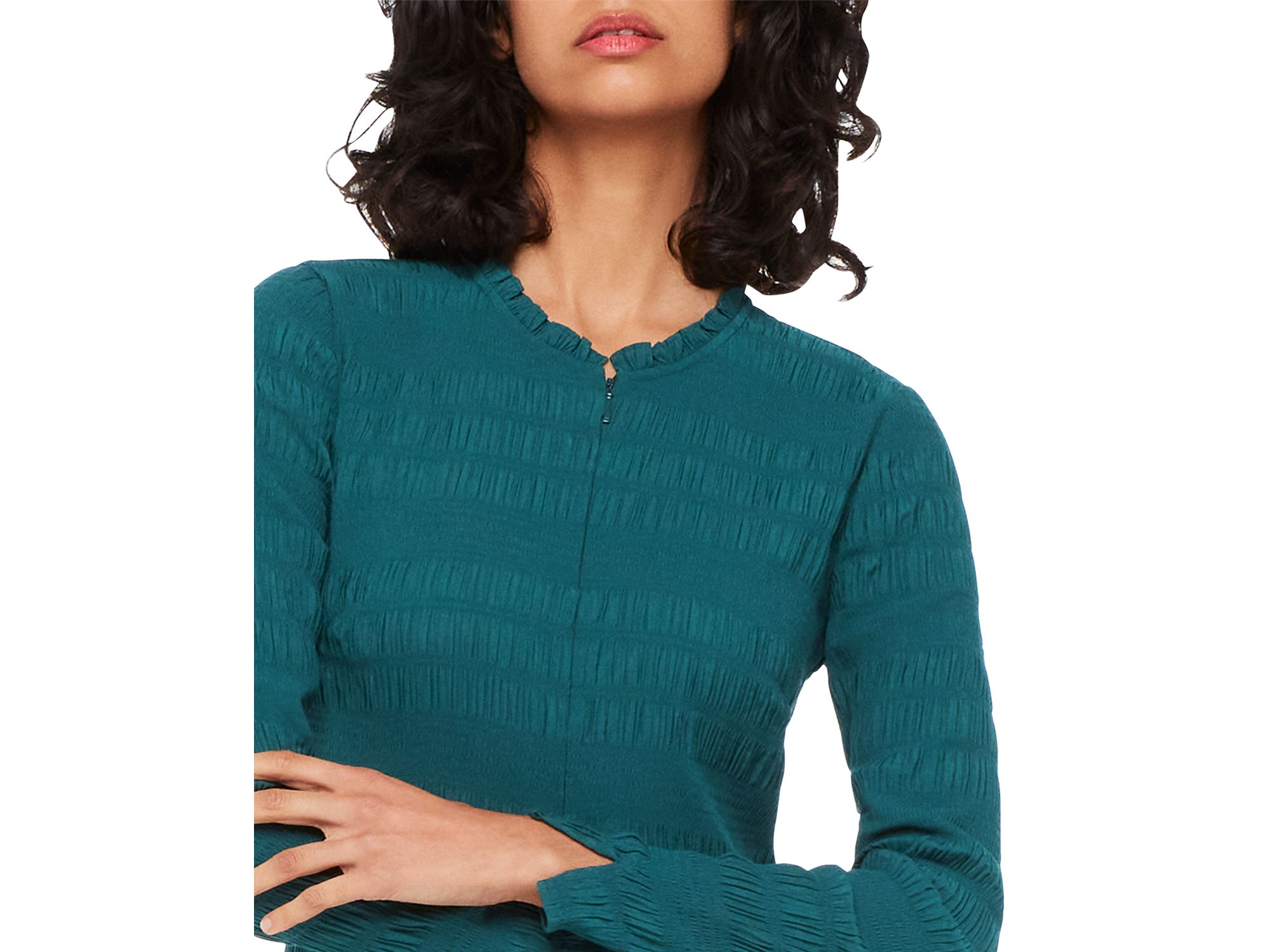 Mila Textured Maxi Dress — Image 3