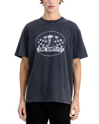 The Kooples Short Sleeve Crewneck Graphic Tee