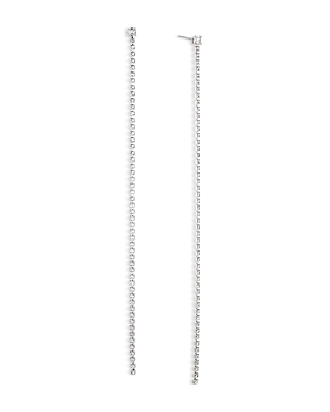 Nadri Tennis Chain Earrings In Metallic