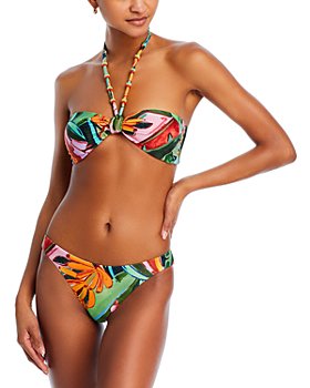 Swimsuits for All Women's Plus Size Leader Bra Sized Underwire Bikini Top -  36 DD, Tropical